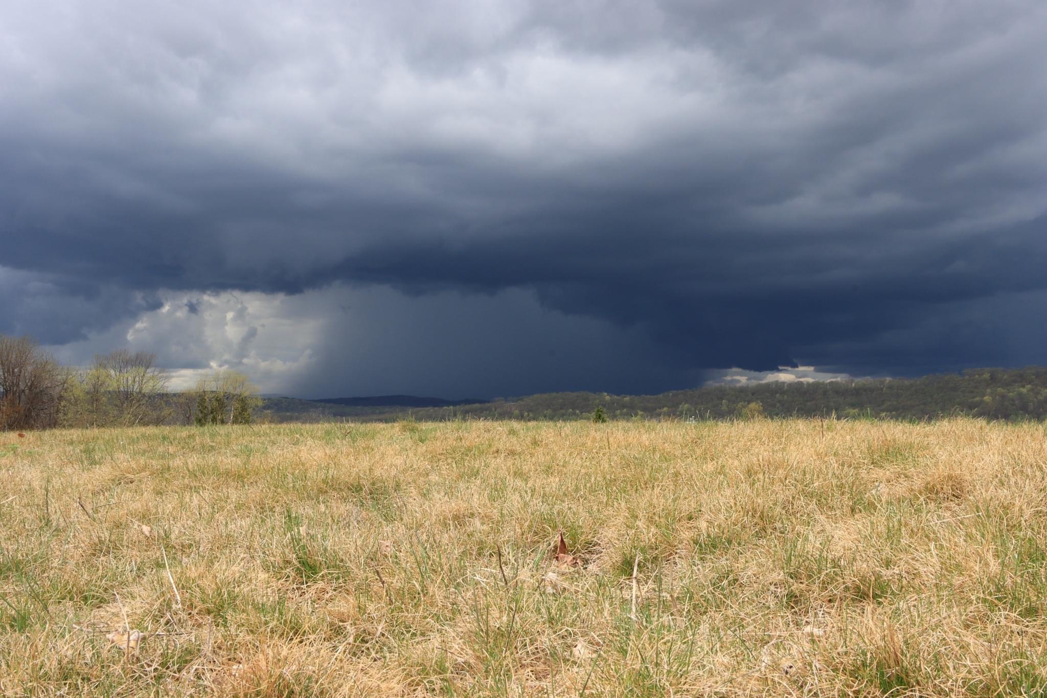 A vivid rain shaft accompanies a thunderstorm as seen from Hardyston Twp. (Sussex County) on April 15th, 2023. Photo courtesy of Yulia Karpova. A vivid rain shaft accompanies a thunderstorm as seen from Hardyston Twp. (Sussex County) on April 15th, 2023. Photo courtesy of Yulia Karpova.
