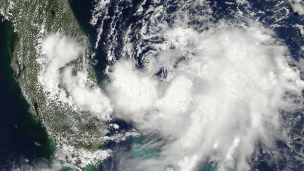 July 1 satellite photo of Tropical Storm Arthur, just off the coast of Florida. (Photo: NASA / ABC News) July 1 satellite photo of Tropical Storm Arthur, just off the coast of Florida. (Photo: NASA / ABC News)